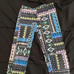 derek <3 heart  unique pattern leggings